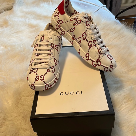 Gucci Ace Women’s Sneakers size 38 - Picture 1 of 5